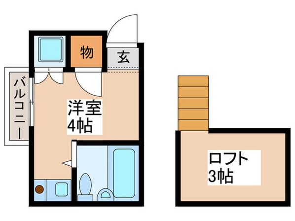 パストラル荻窪の物件間取画像